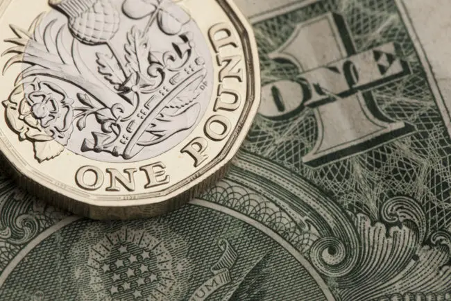 pound against dollar