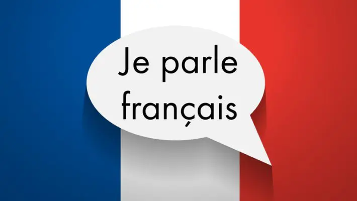 Vector Sign Speaking French