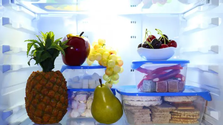 food in office fridge