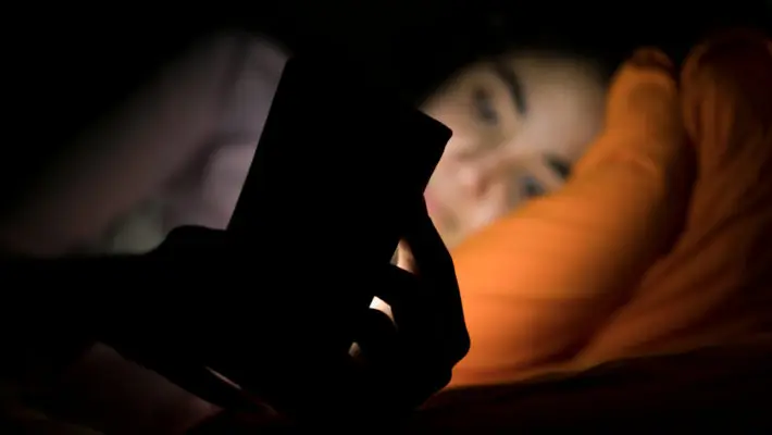 emails in bed