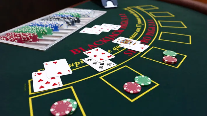 Blackjack with a Live dealer