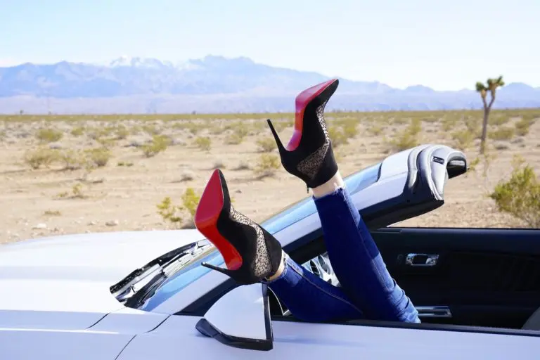 Louboutin red soles