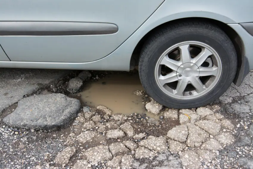 potholes