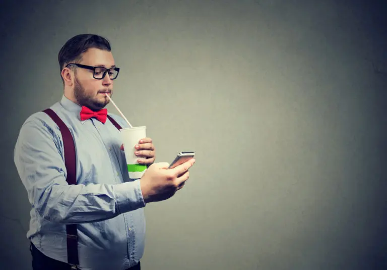 obese smartphone use