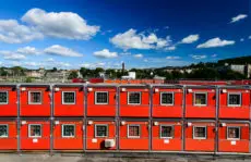 temporary buildings