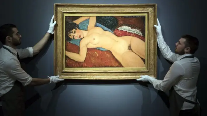 medeo Modigliani's Nu couché