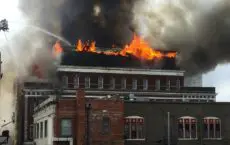 fire at work