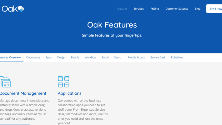 Oak Intranet