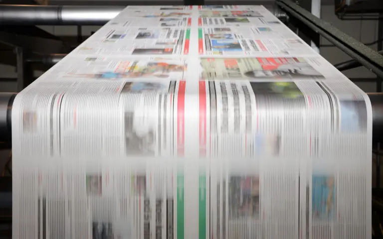 newspaper printing