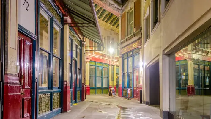 empty London street