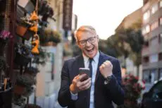 happy man