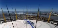 Walking over the 02