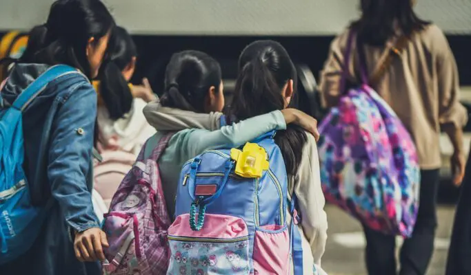 School children