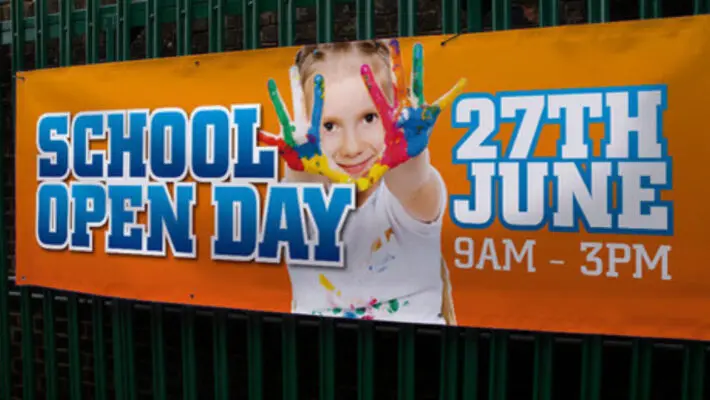 Vinyl banners