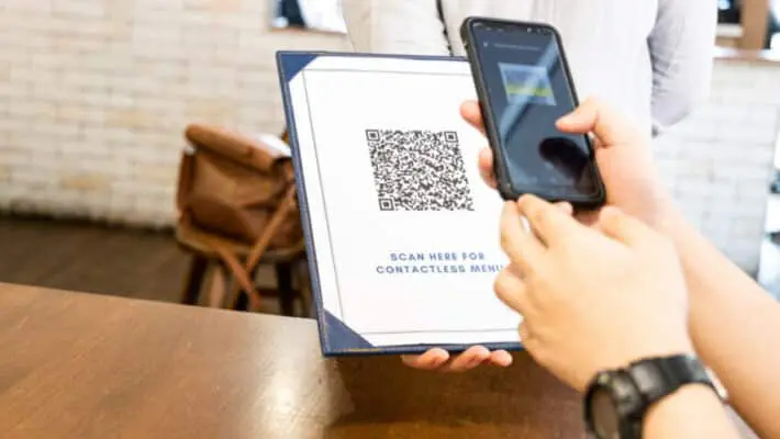 QR code menu