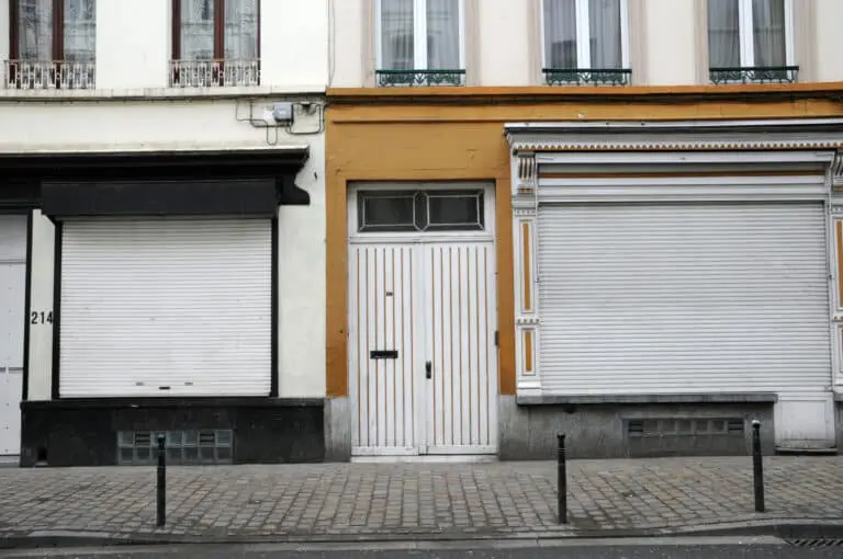 Closed down business