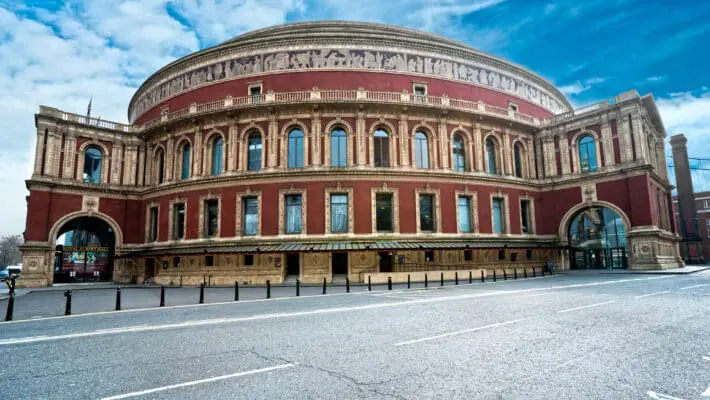 The Royal Albert hall, London, UK.