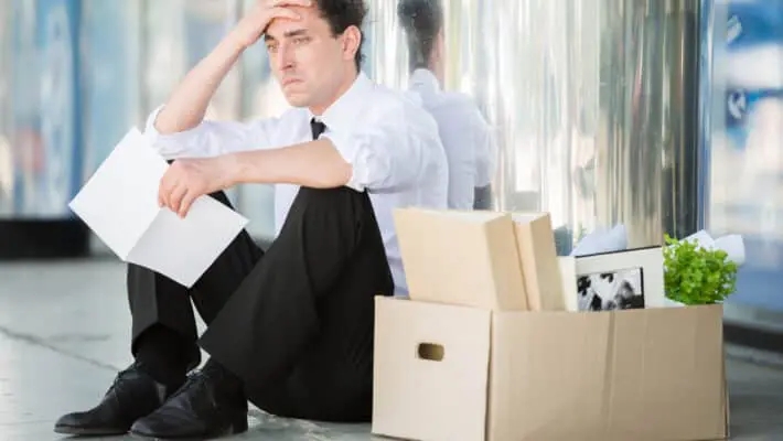 Unemployed man