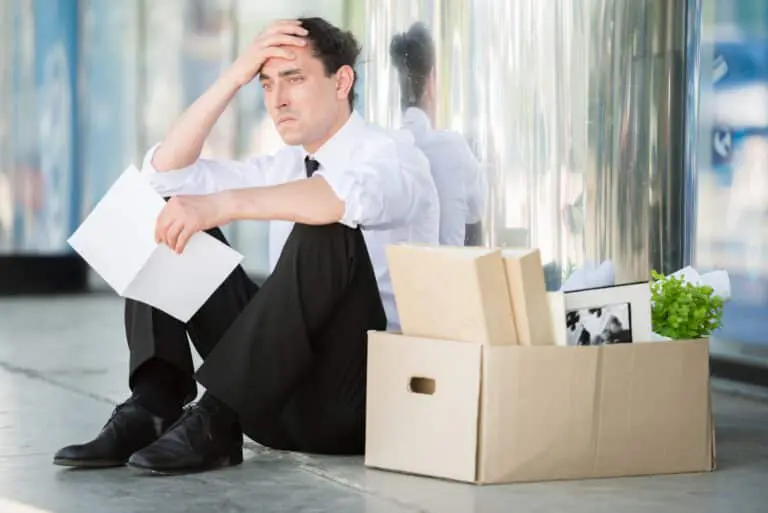 Unemployed man