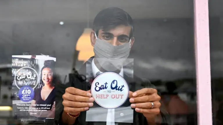 Rishi eat Out to Help Out