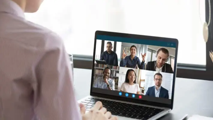 Zoom working from home