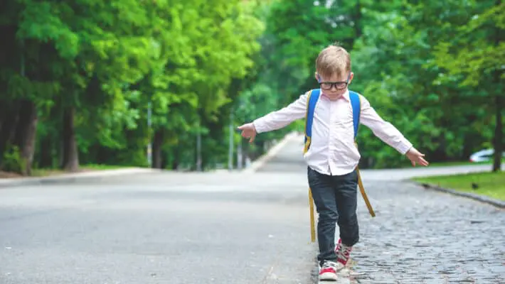 Child on pavement