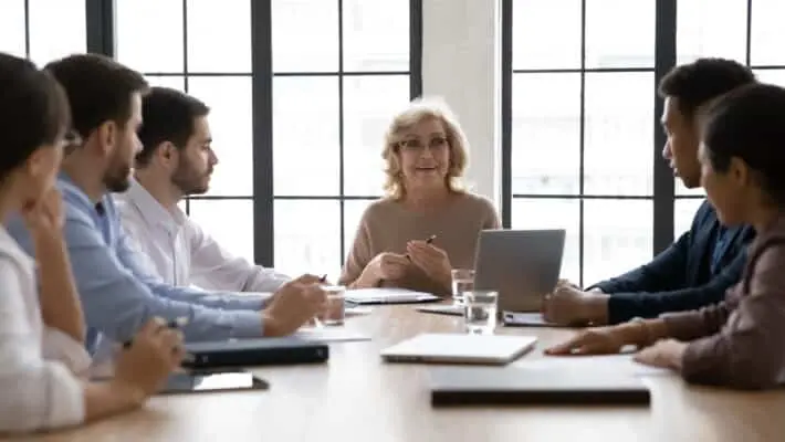 female boss