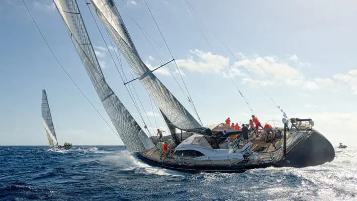 Sailing yacht