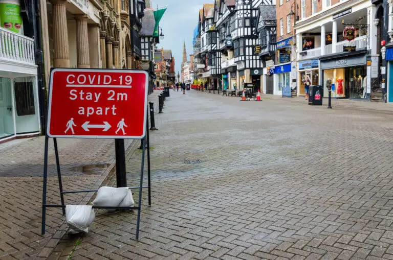 Covid high street