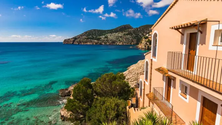 Beautiful,Sea,View,Of,The,Bay,Camp,De,Mar,,Majorca