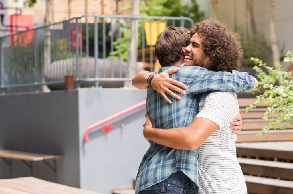 Hugging