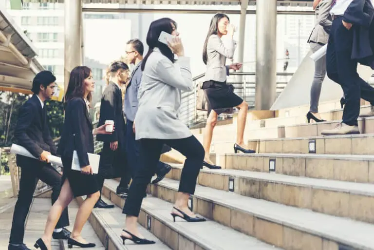 London office workers