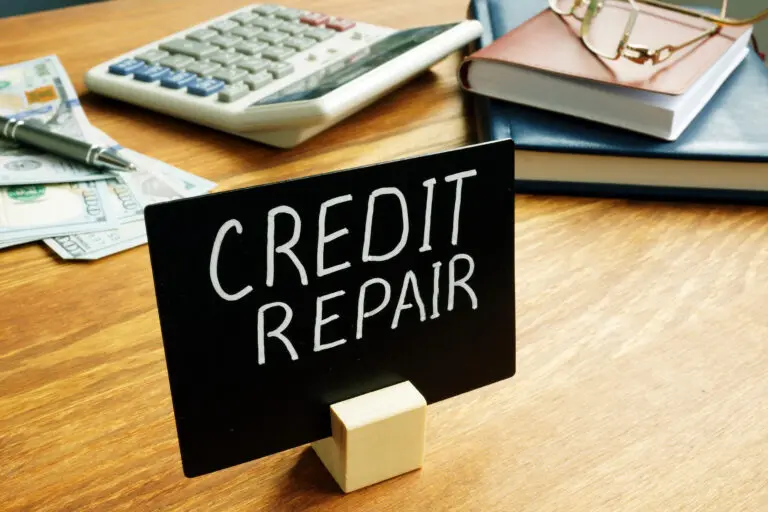 Credit,Repair,Plate,In,The,Office.,Debt,Problems,Concept.