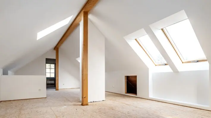 Converting,An,Old,Attic,Into,A,Light,Spacious,Living,Room