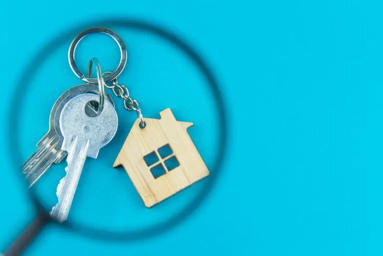 Find,A,Home,Or,A,Flat,Concept.,Toy,Model,House