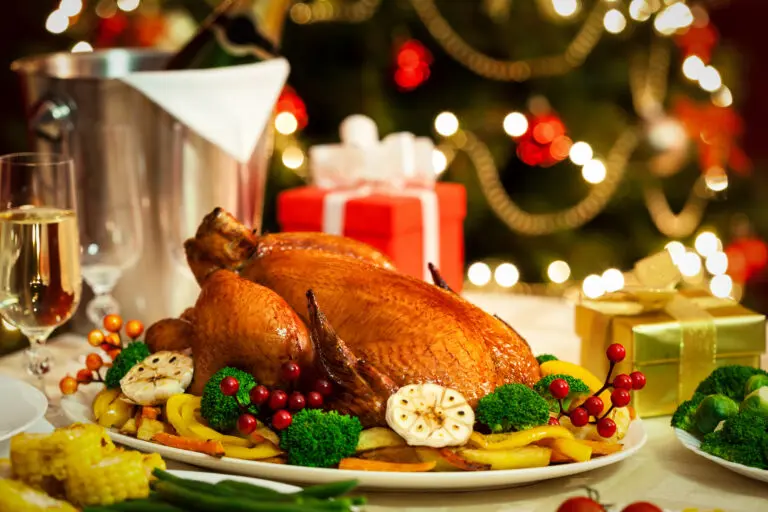 Christmas turkey dinner at threat