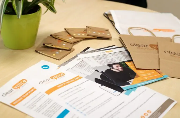 Clear Voice, an award-winning social enterprise offering language services, specialising in on demand telephone interpreting, face-to-face appointments, and translation services.