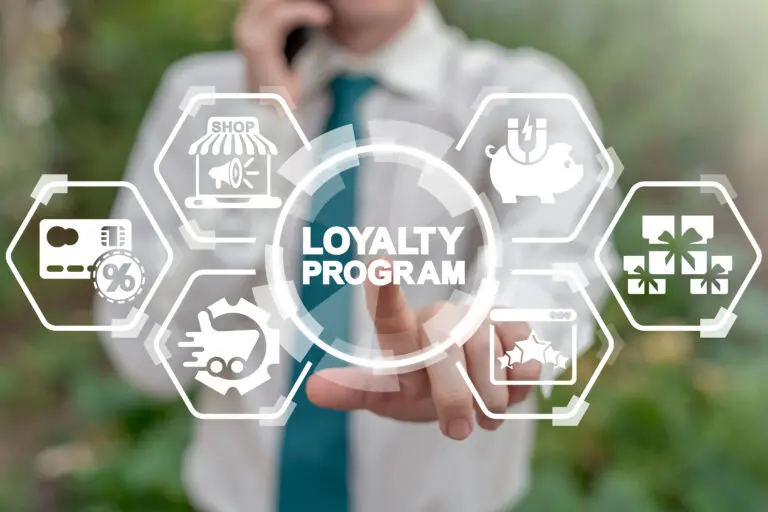 Loyalty,Program,Shopping,Earn,Points,Return,Money,Concept.,Businessman,Touches
