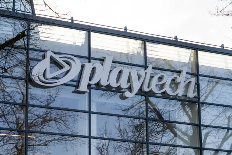 Riga,,Latvia,-,December,5,,2020:,Playtech,Building,In,Riga