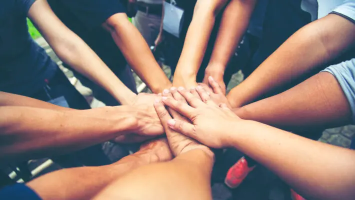 Solidarity,Unite,People,Hands,Together,Community,Teamwork.,Hands,Of,Spirit
