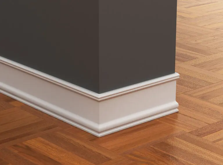 Skirting,Board.,3d,Illustration
