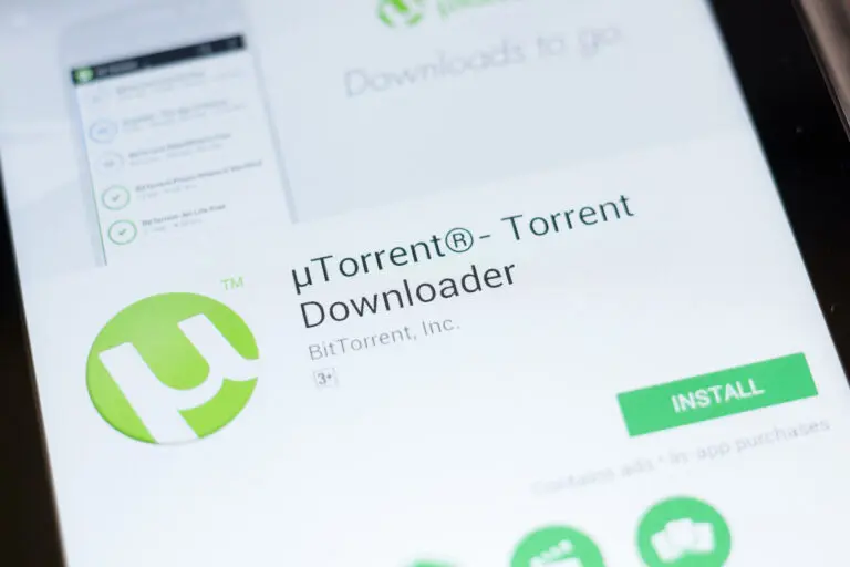 Ryazan,,Russia,-,June,24,,2018:,Utorrent,Torrent,Downloader,Mobile