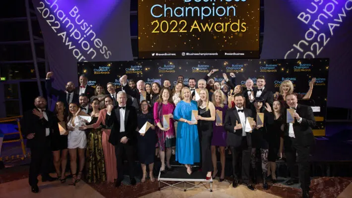 Business Champion Awards winners 2022