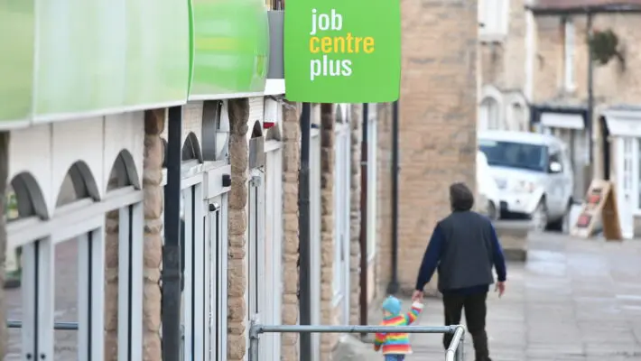 Unemployment fell to pre-pandemic levels at the start of the year, with record job vacancies leading to warnings of potential staff shortages.
