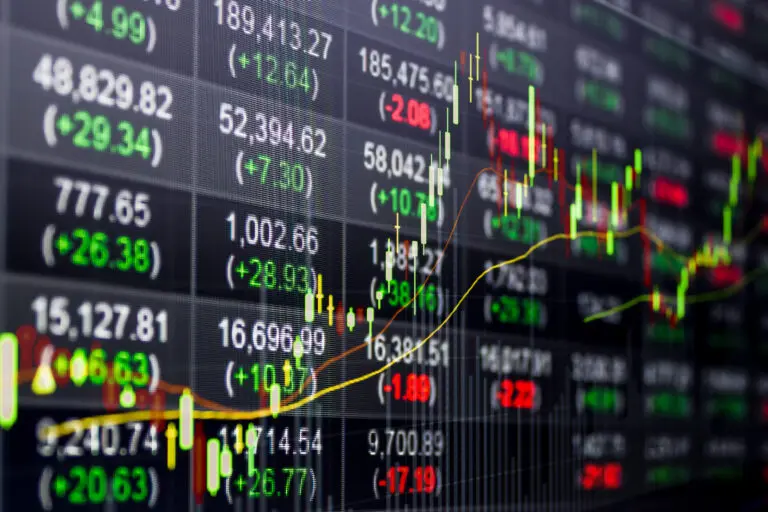 Stock,Market,Chart,stock,Market,Data,On,Led,Display,Concept.