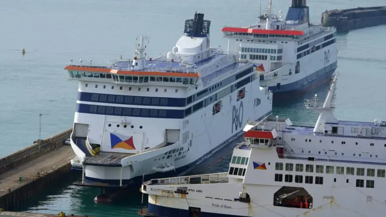 P&O Ferries was plunged into a new crisis last night after its vessel the Pride of Kent failed a safety inspection for a second time.