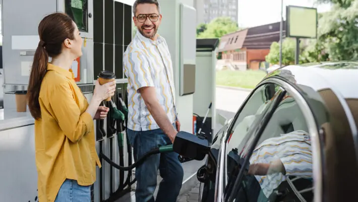 Gas prices are likely to stay high for years, but petrol prices should fall back sooner, according to new analysis.