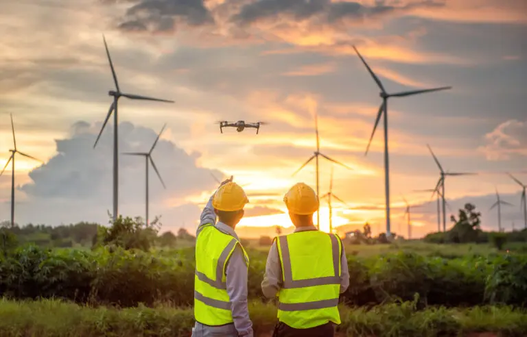 Onshore windfarms need not blight the most beautiful parts of England because there is plenty of room for them next to rail lines and on brownfield land, leading scientists have said.