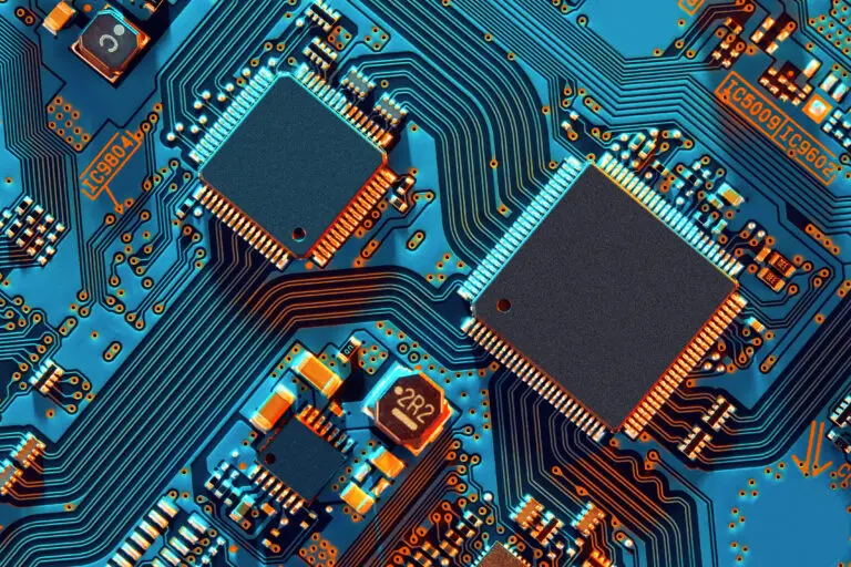 Electronic,Circuit,Board,Close,Up.