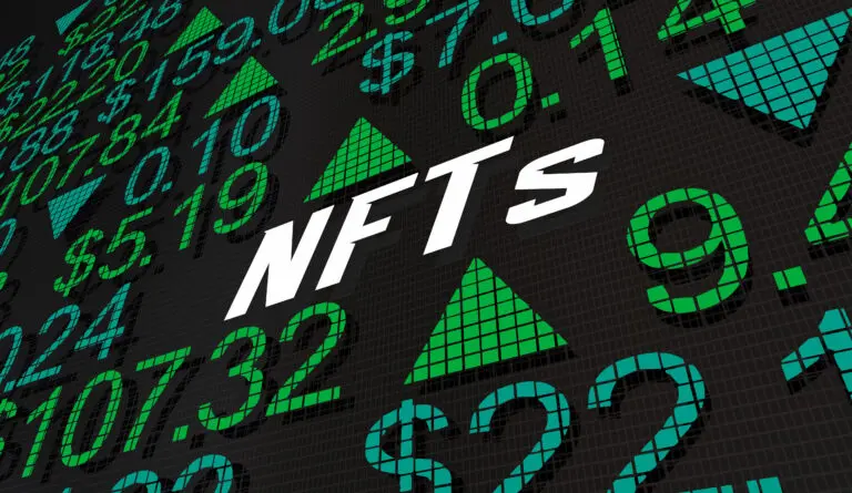 Nfts,Non-fungible,Tokens,Buy,Sell,Exchange,Market,Prices,3d,Illustration